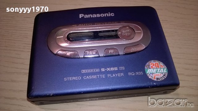 panasonic walkman-metal-внос швеицария, снимка 12 - Плейъри, домашно кино, прожектори - 12497794
