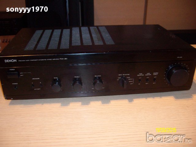 denon pma-280-stereo amplifier-внос швеицария, снимка 7 - Ресийвъри, усилватели, смесителни пултове - 11863422