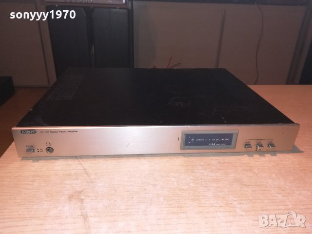 mbo cl100 stereo power amplifier-made in korea, снимка 2 - Ресийвъри, усилватели, смесителни пултове - 21580349