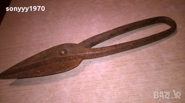 АНТИКА-ножица за ламарина-33см-стара истинска, снимка 4 - Други инструменти - 23681477