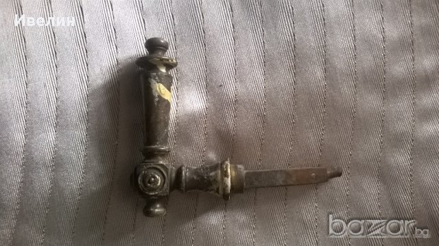 пет стари бронзови дръжки за врата, снимка 10 - Антикварни и старинни предмети - 20863011