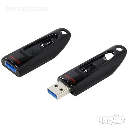 USB памет SanDisk Ultra USB 3.0, 256GB, Черен,100 Mb/s ГАРАНЦИЯ 60 месеца, снимка 3 - USB Flash памети - 23255508
