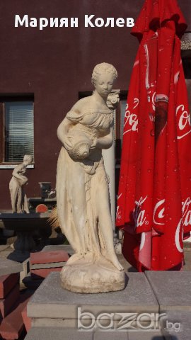 Статуетка - Жена с делва, снимка 2 - Други - 11495853