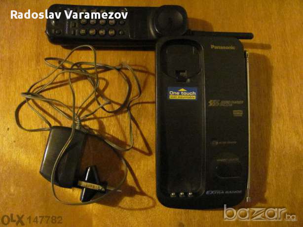 Panasonic kx tc206bx-b , снимка 1 - Стационарни телефони и факсове - 15404311