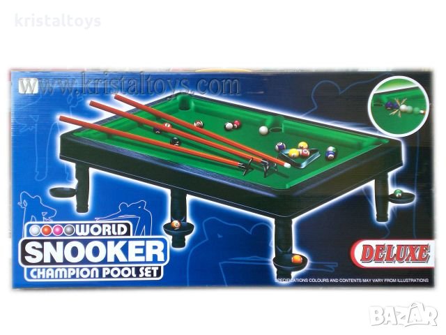 Спортен комплект Билярд Снукър World Snooker, снимка 1 - Игри и пъзели - 25665382