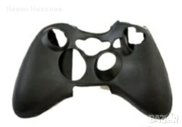 Нов силиконов скин за Xbox360 контролери - ЧЕРЕН, снимка 2 - Аксесоари - 24028131