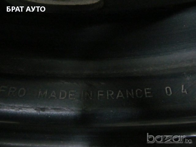 Джанти Железни 15' за Peugeot, снимка 5 - Гуми и джанти - 8593294