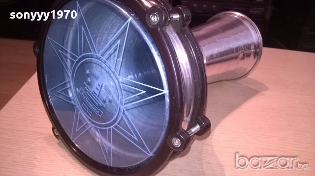 PARTY TIME-Тарамбука нова иноксова/метална 32х22 см-с врътки, снимка 5 - Ударни инструменти - 15733470