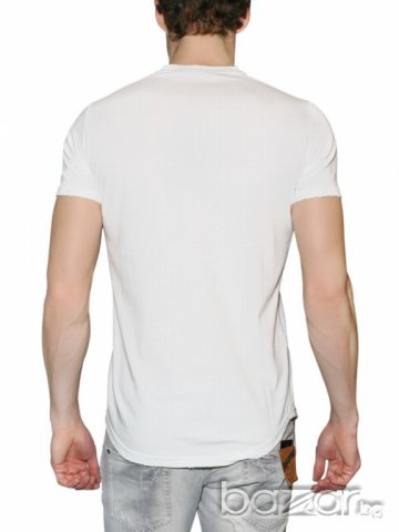 DSQUARED D2 FLOWERS CHEST PRINT Мъжка Тениска size S, снимка 2 - Тениски - 6430047