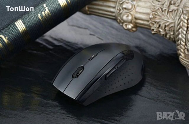 Безжична оптична мишка - 2.4GHz , 3200 dpi, снимка 1 - Клавиатури и мишки - 24049415