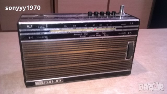 itt schaub-lorenz teddy 4-ретро колекция-внос швеицария