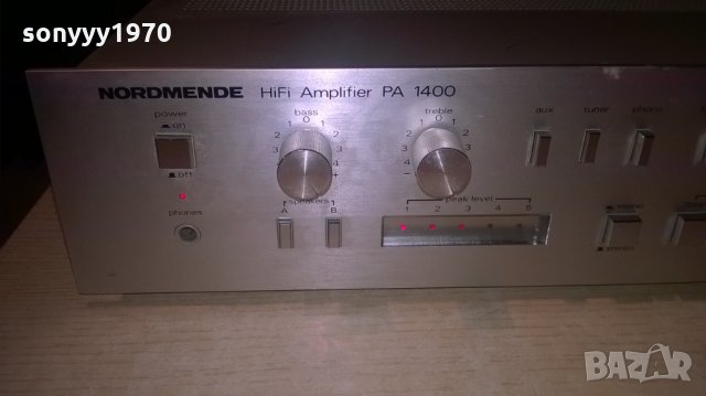 nordmende pa 1400 hifi amplifier-внос швеицария, снимка 8 - Ресийвъри, усилватели, смесителни пултове - 23863935