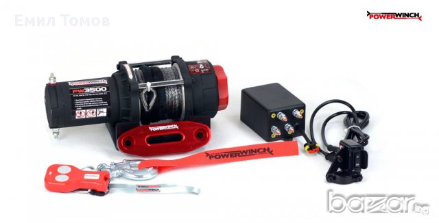 Лебедка за ATV и UTV KangarooWinch K 3500 SR (1587kg) със синтетично въже PowerWnch, снимка 5 - Аксесоари и консумативи - 17283327