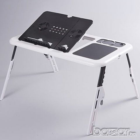 Най-добра цена! Нова охлаждаща масичка за лаптоп E-Table, снимка 1 - Лаптоп аксесоари - 11462992