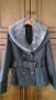Палтенце в сив цвят със сваляща се яка.Made in ITALY, снимка 1