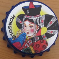 Автентичен магнит от Монголия-серия-18, снимка 1 - Колекции - 21136077
