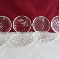 стъклени чинийки , снимка 1 - Антикварни и старинни предмети - 19806137