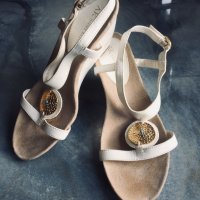 Нежни красиви сандали  ANNE KLEIN, снимка 6 - Сандали - 25000248
