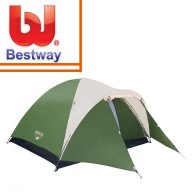 Палатка    четириместна Bestway Х4 със сенник двуслойна , снимка 1 - Палатки - 7347613