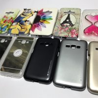 Samsung Galaxy J1 2016 (J120) цветни тефтери и силиконови гърбове, снимка 2 - Калъфи, кейсове - 14600190