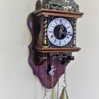 Холандски стенен часовник, снимка 3 - Антикварни и старинни предмети - 25789344
