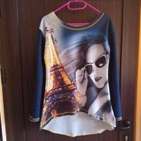 Туника момиче , снимка 1 - Блузи с дълъг ръкав и пуловери - 19876163