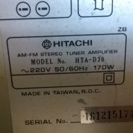 hitachi hta-d30-stereo receiver-нов внос от франция, снимка 11 - Ресийвъри, усилватели, смесителни пултове - 7381317