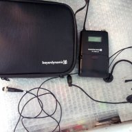 Beyerdynamic бодипак предавател TS 900M (790-814 MHz) + хедсет микрофон Mipro MU 53 HN, снимка 3 - Микрофони - 17518614