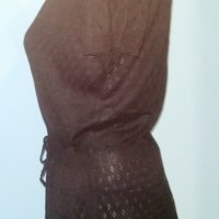 Туника тип блуза от памучно дантелено трико "Estelle"® / голям размер , снимка 3 - Туники - 25779810