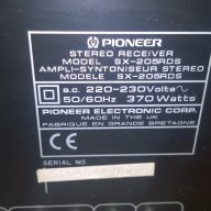 pioneer sx-205rds-stereo receiver-370 watts-rds-made in uk-внос швеицария, снимка 15 - Ресийвъри, усилватели, смесителни пултове - 8255551