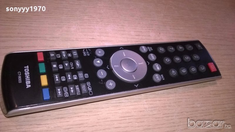Toshiba tv/dvd-remote-внос швеицария, снимка 1