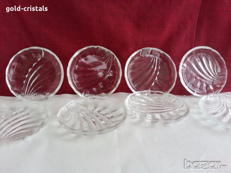 стъклени чинийки , снимка 1