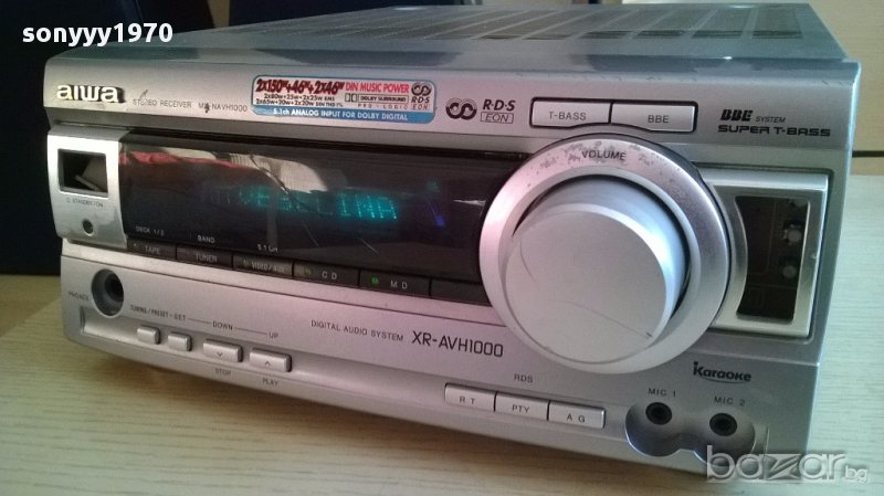 *Aiwa mx-nawh1000ez-receiver 6 канала, снимка 1