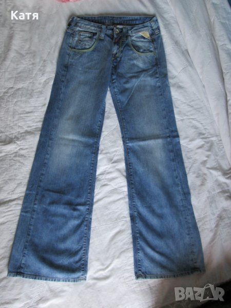 Нови дънки Replay чарлстон син деним меки р.26, снимка 1