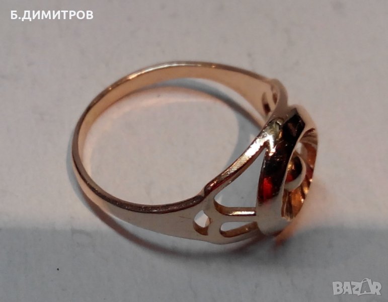 Съветски златен пръстен СССР, снимка 1