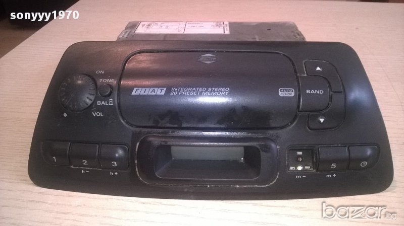 Fiat-stereo-внос швеицария, снимка 1