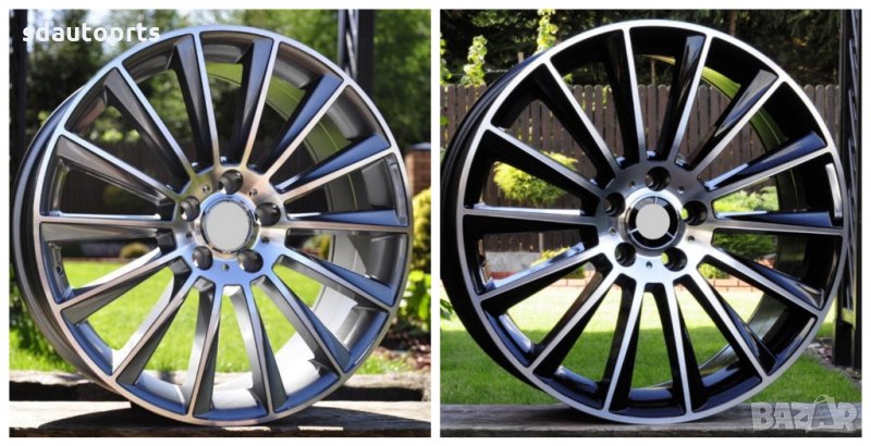 18" 19" 20" Ал. Джанти Мерцедес 5X112 MERCEDES E 212 S W221 222 205 CL, снимка 1
