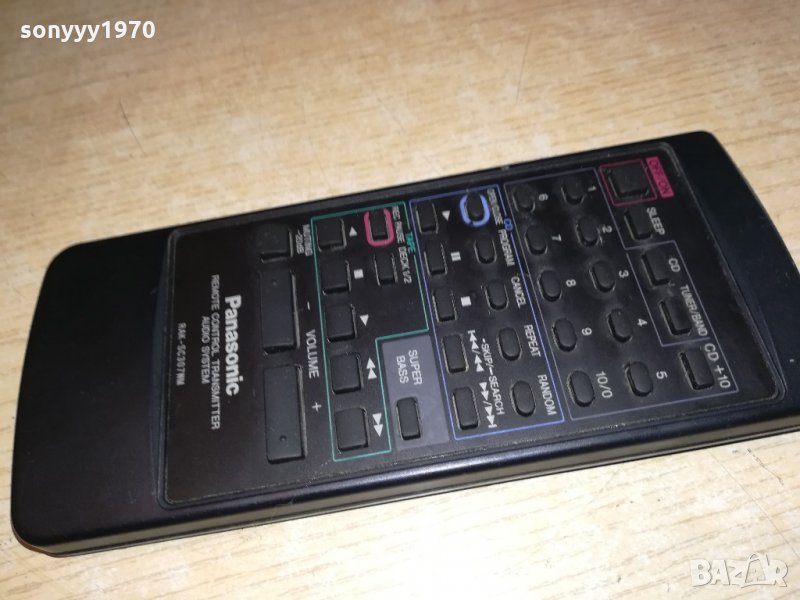 panasonic audio-remote control-внос швеицария, снимка 1