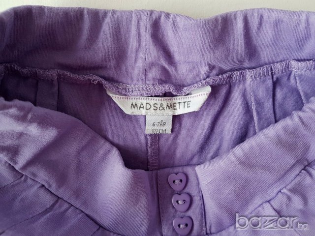 Трикотажни панталонки на Mads&ette, 128 см. , снимка 4 - Детски панталони и дънки - 17974586