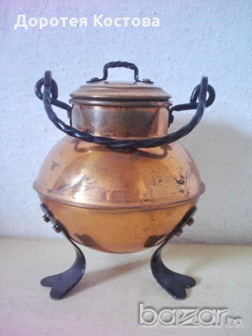 Мед и ковано желязо, снимка 1 - Антикварни и старинни предмети - 19199677