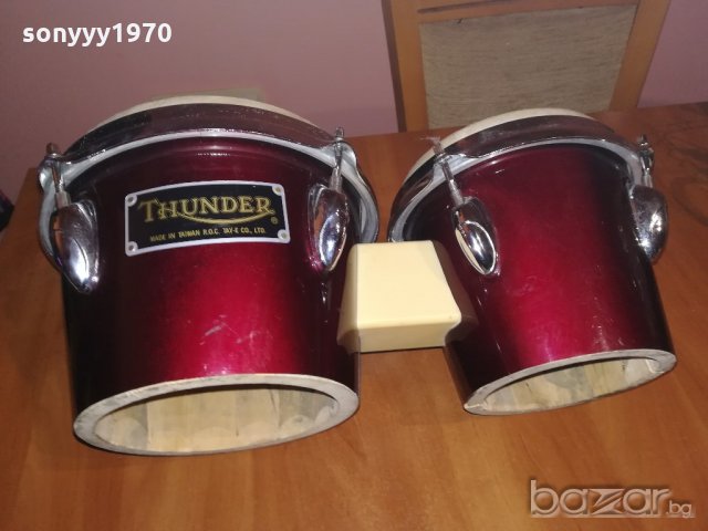 THUNDER-маркови бонгоси-музикантски-внос англия, снимка 2 - Ударни инструменти - 20886152