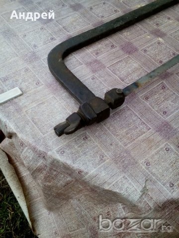 Стара ножовка, снимка 4 - Антикварни и старинни предмети - 20680573
