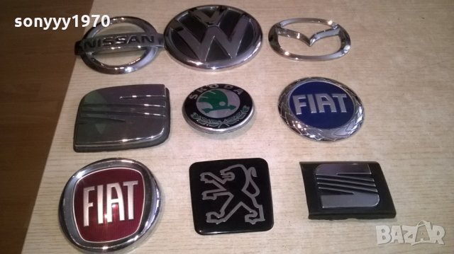 nissan-fiat-mazda-vw-емблени за коли, снимка 4 - Аксесоари и консумативи - 25264958