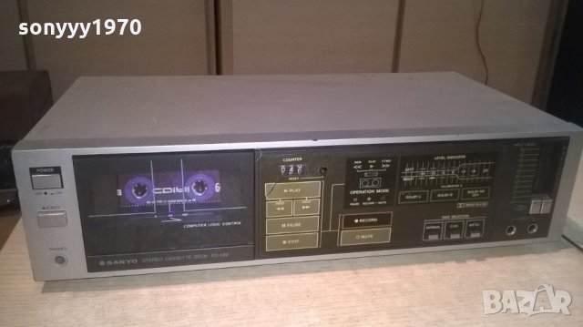 sanyo rd-430 deck-made in japan-внос швеция, снимка 3 - Декове - 25420175