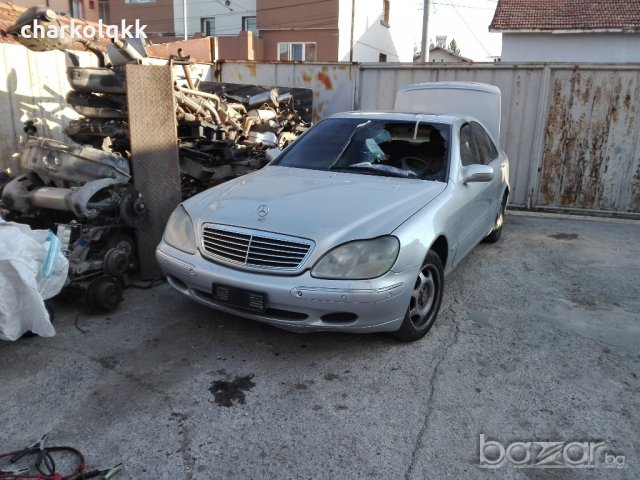 продавам мерцедес с 320 на части бензин метан, снимка 3 - Автомобили и джипове - 19465459
