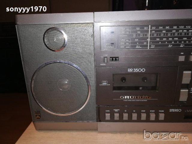 grundig typ rr3500a-ретро колекция-внос швеицария, снимка 11 - Ресийвъри, усилватели, смесителни пултове - 20288641