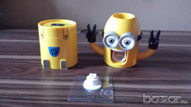 Поставка за четки за зъби МИНИОНИТЕ , снимка 4 - Други стоки за дома - 14844855