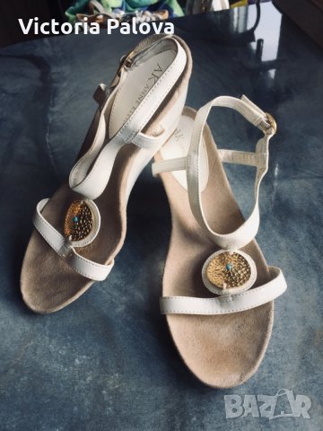 Нежни красиви сандали  ANNE KLEIN, снимка 6 - Сандали - 25000248
