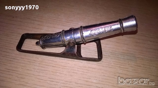 АНТИКА-Топ/оръдие-ретро отварачка/тирбушон-12см, снимка 2 - Антикварни и старинни предмети - 17832476
