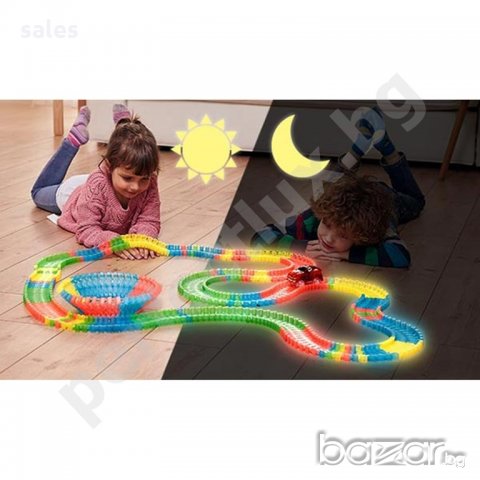 Меджик Тракс GLOW писта + кола, снимка 1